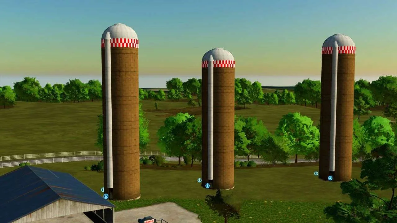 Pack silage silos v1.0 FS22 FS22 Mod Free Download