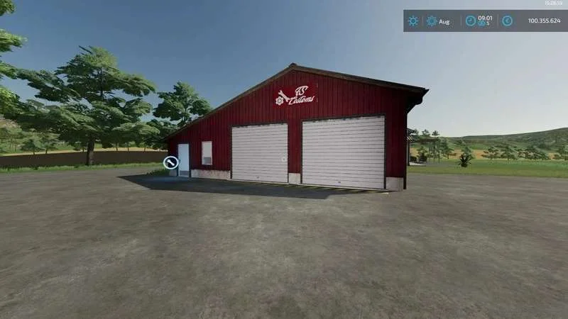 Paintshop v1.0 FS22 FS22 Mod Free Download