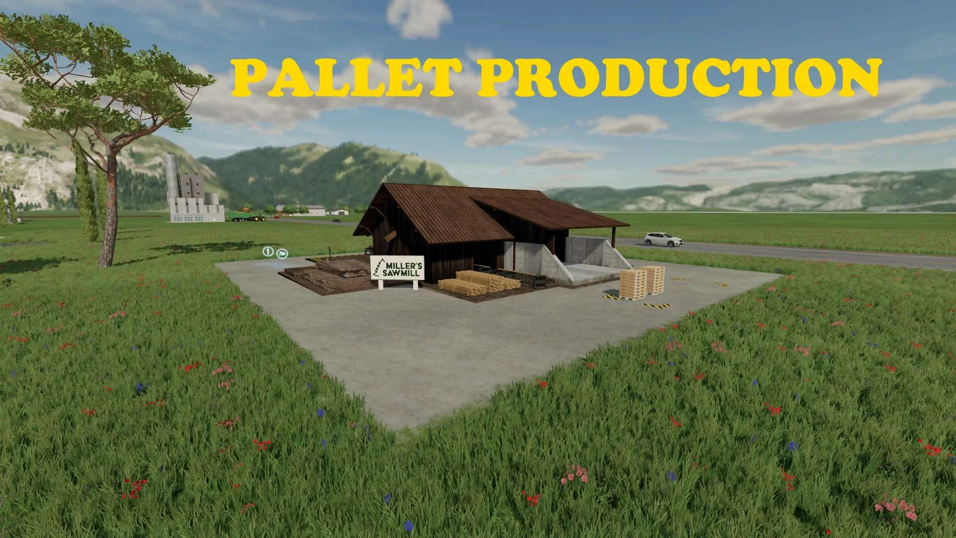 Pallet Production v1.0 FS22 FS22 Mod Free Download