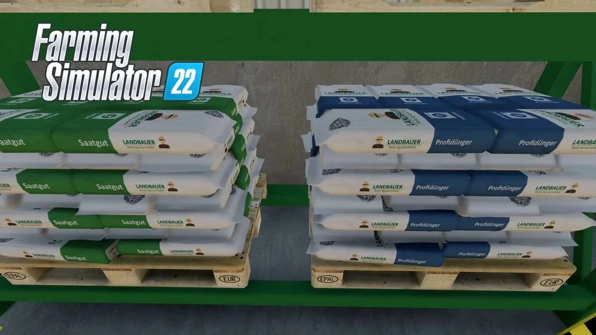 Pallet Shop Rack v1.0 FS22 FS22 Mod Free Download