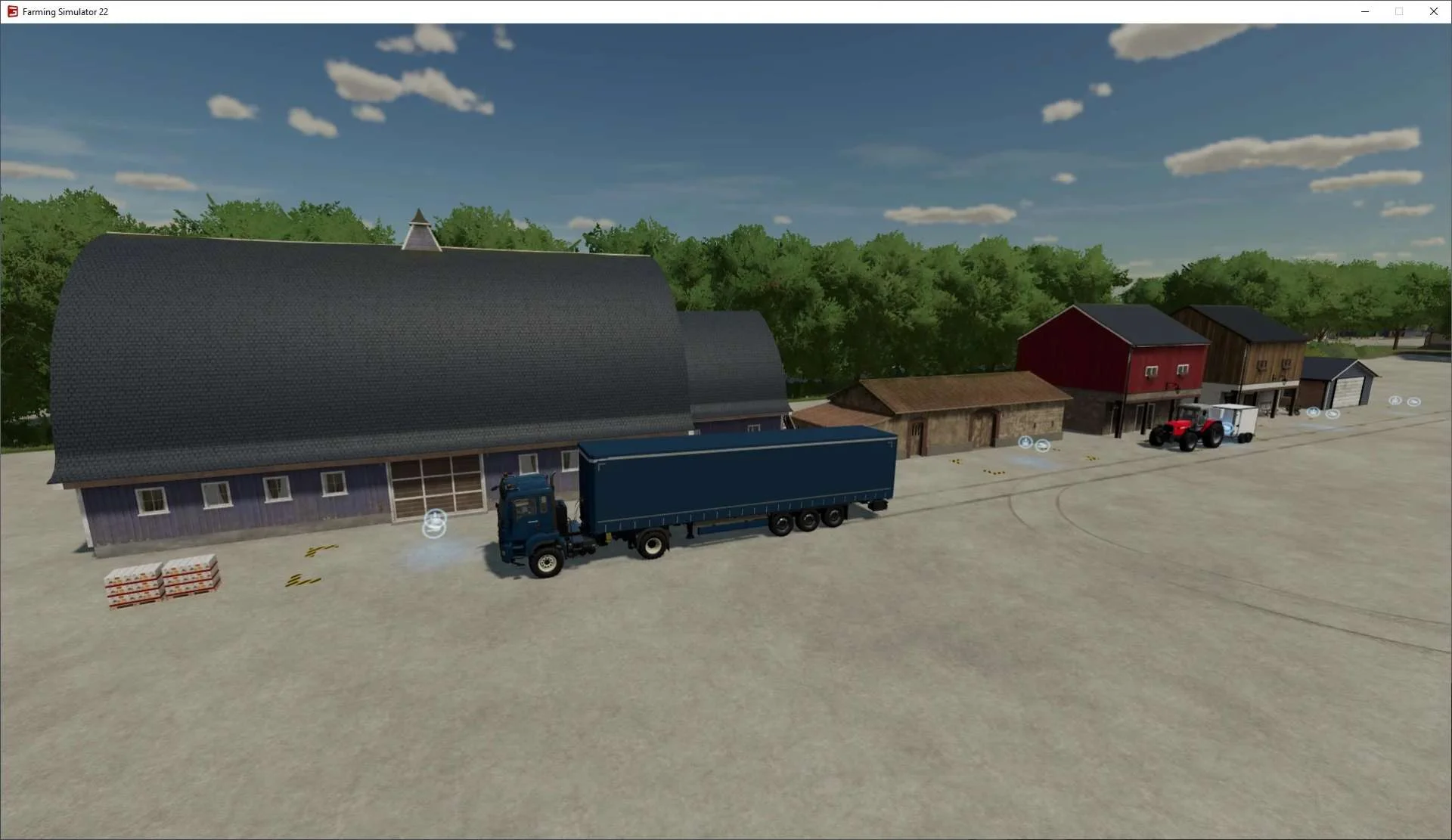 Pallet Storage v0.9 FS22 FS22 Mod Free Download