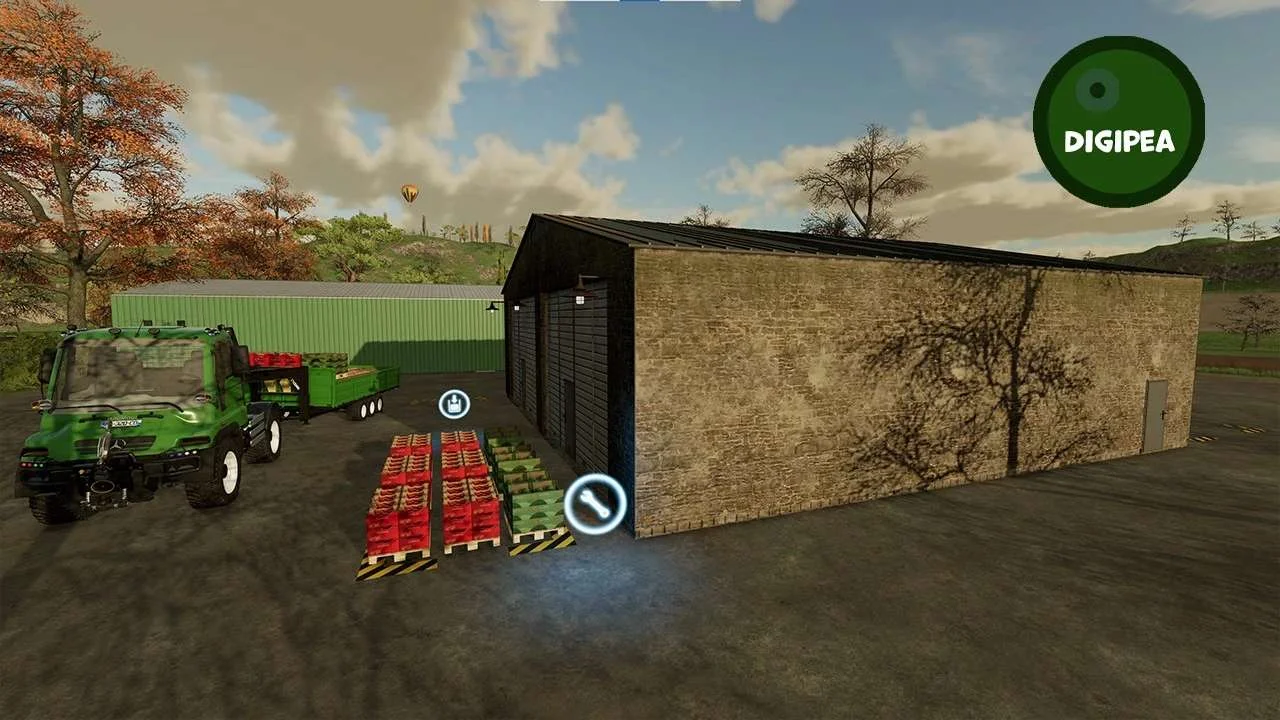 Pallet Storage Warehouse v1.0 FS22 FS22 Mod Free Download