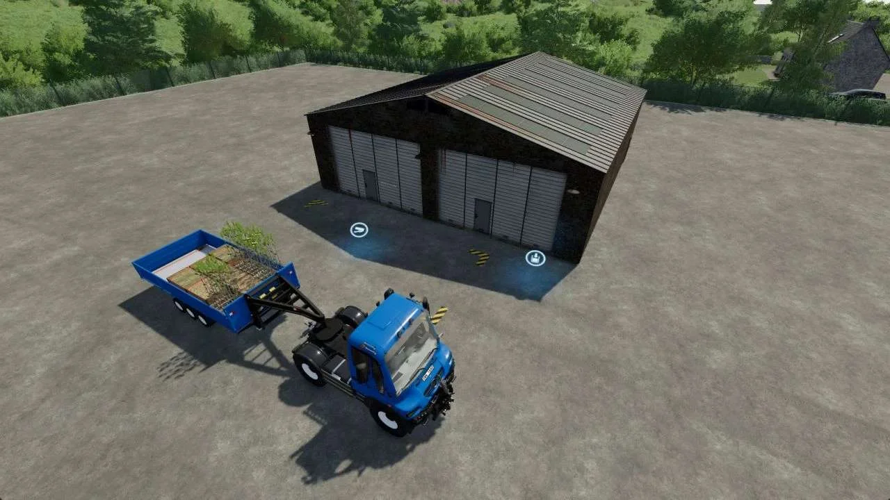 Pallet Storage Warehouse v1.1 FS22