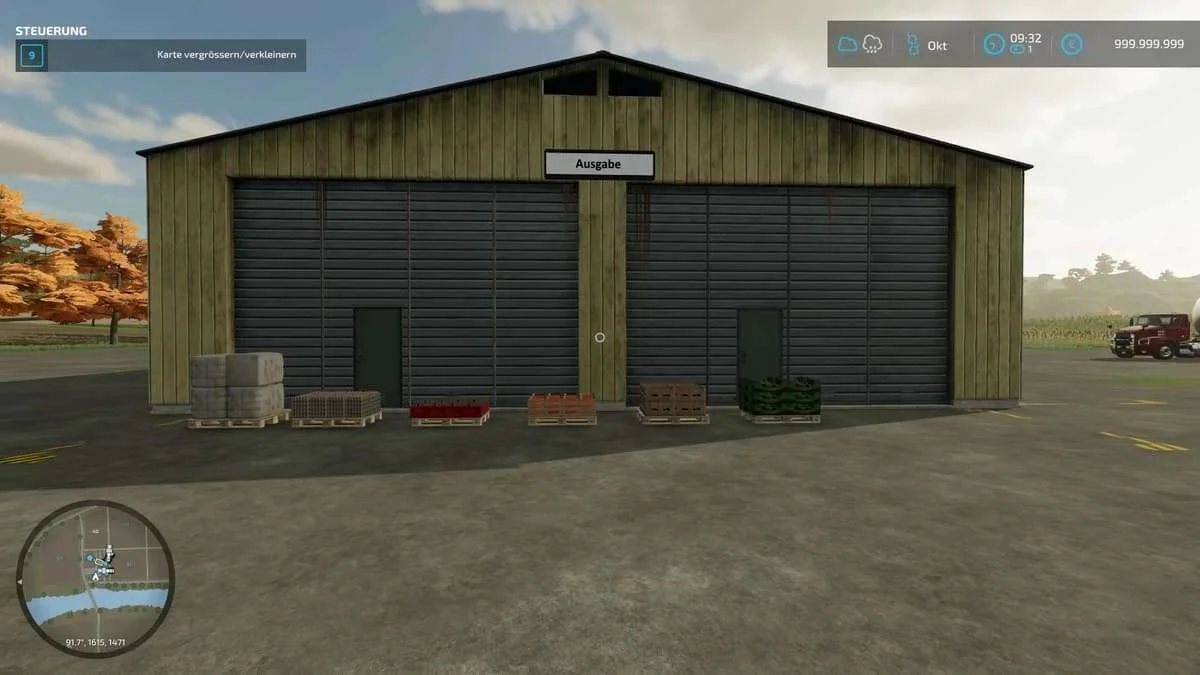 Pallet warehouse v1.0 FS22 FS22 Mod Free Download