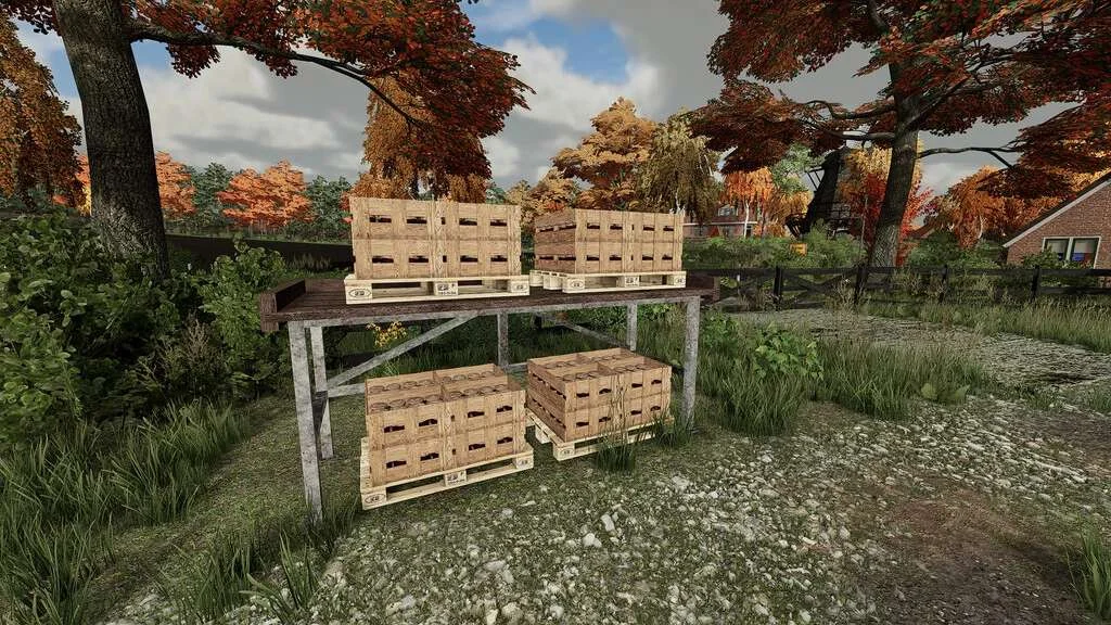 Pallets Shelf Pack v1.0 FS22 FS22 Mod Free Download