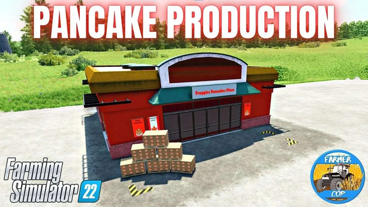 Pancake Production v1.0 FS22 FS22 Mod Free Download