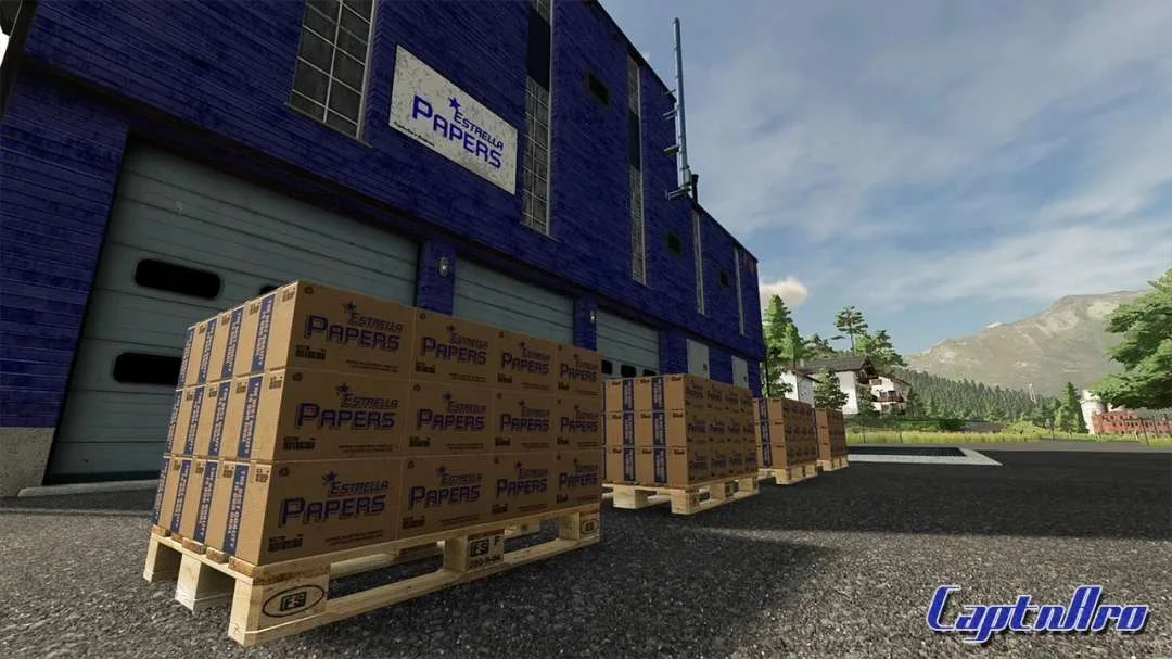 Papers Factories v1.1 FS22 FS22 Mod Free Download