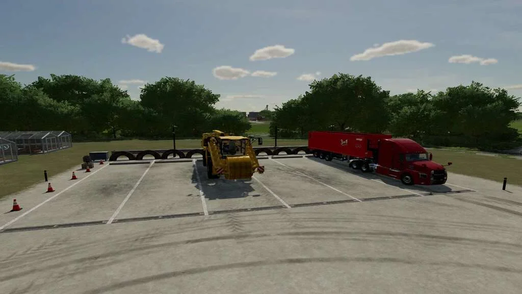 Parking Spaces v1.0 FS22 FS22 Mod Free Download