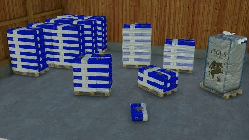 Pegus horsefeed Set v1.0 FS22 FS22 Mod Free Download