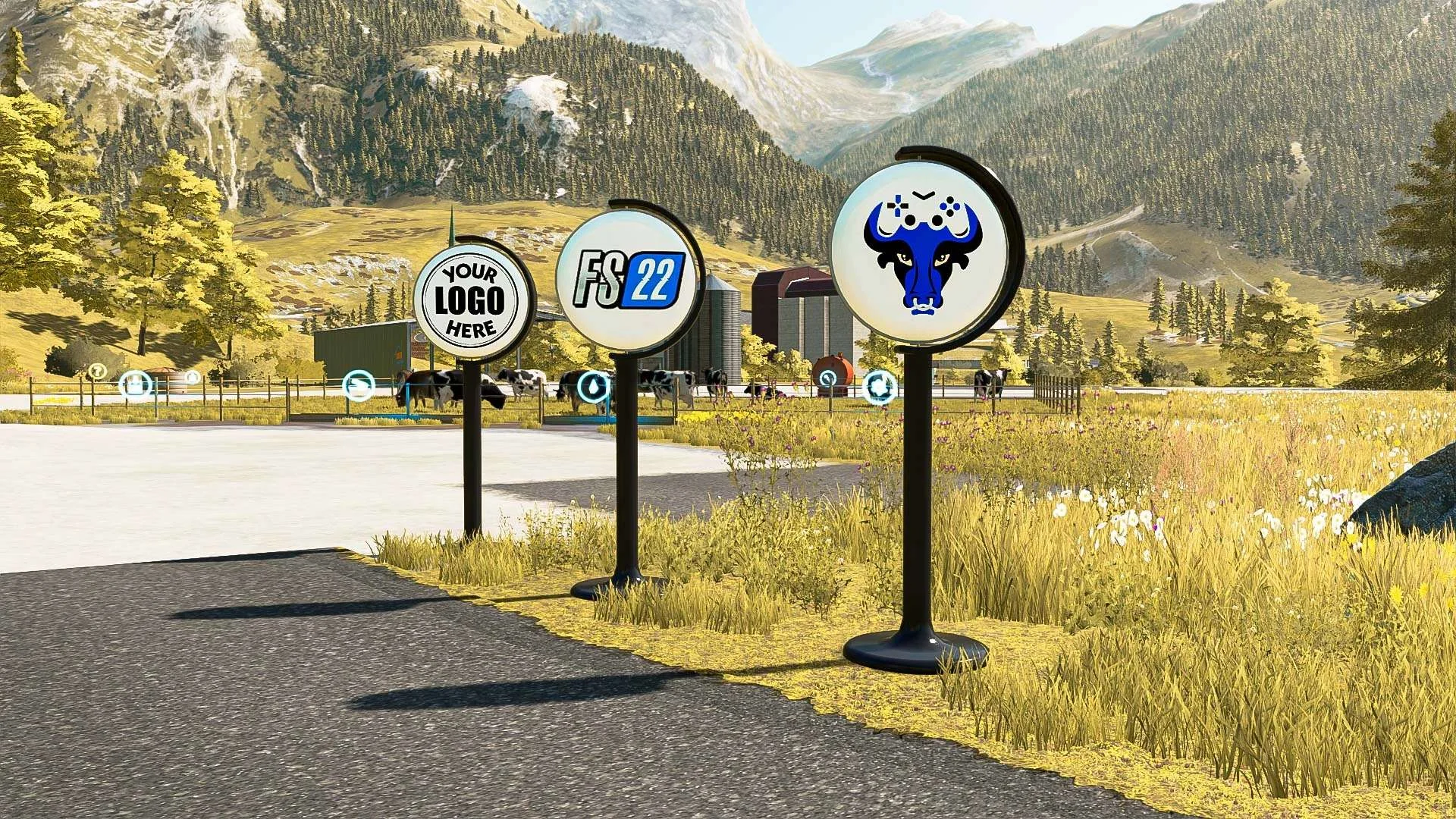 Personal Sign V1.0 FS22 FS22 Mod Free Download
