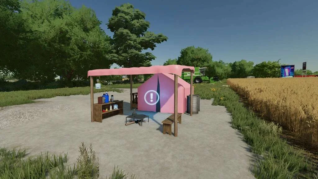 Pioneer Tent v1.0 FS22 FS22 Mod Free Download