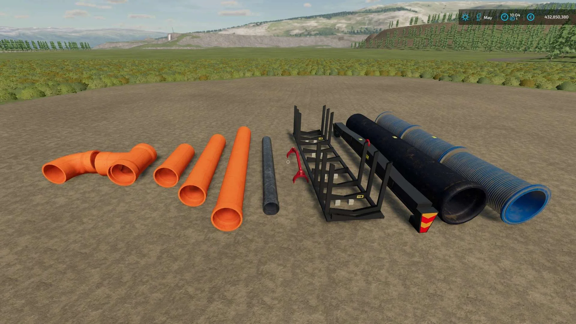 Pipe Layer Pack v1.0 FS22 FS22 Mod Free Download