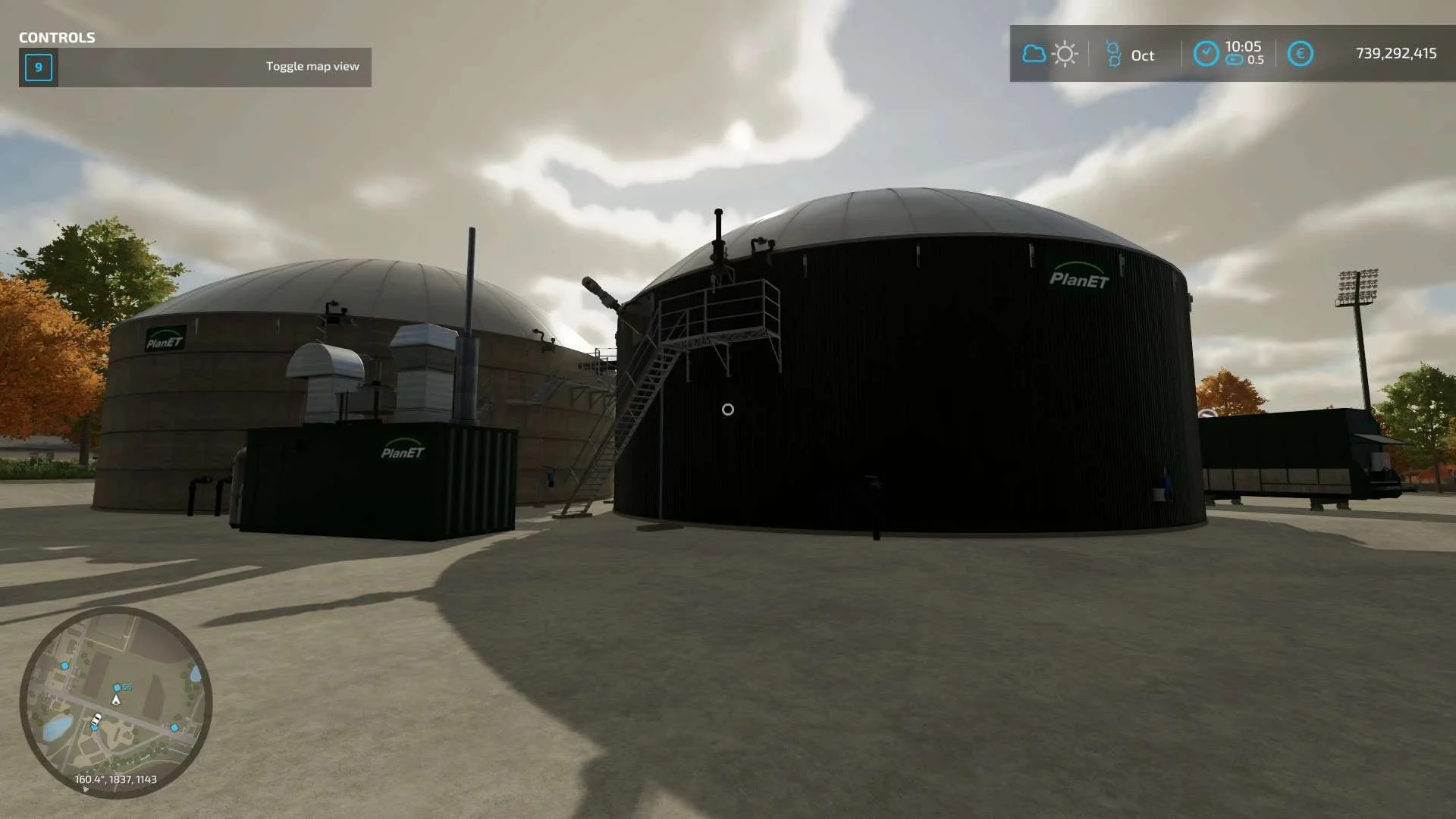 Placeable 250kw BGA v1.0 FS22 FS22 Mod Free Download