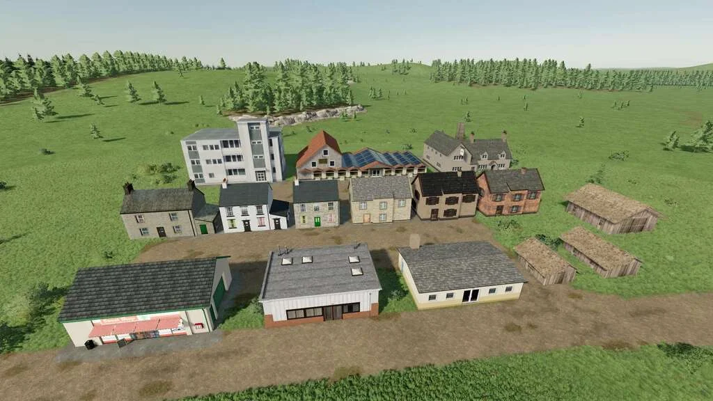 Placeable Buildings Pack v1.0 FS22 FS22 Mod Free Download