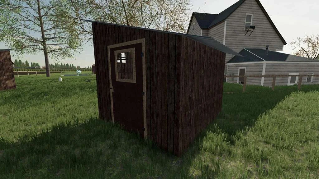 Placeable Chicken Coop v1.0 FS22 FS22 Mod Free Download