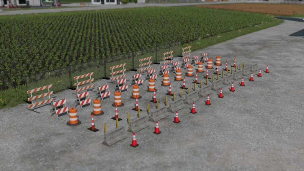 Placeable Construction Signs v1.0 FS22 FS22 Mod Free Download
