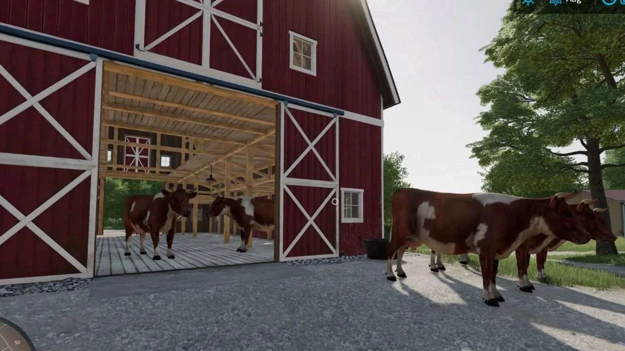 Placeable cow V1.0 FS22