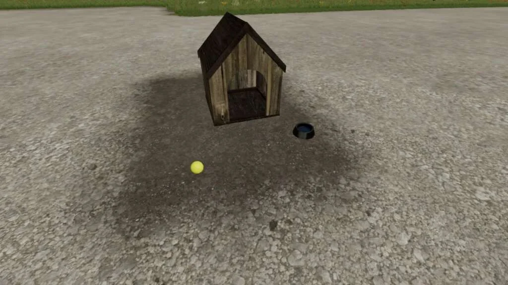 Placeable Doghouse v1.0 FS22 FS22 Mod Free Download
