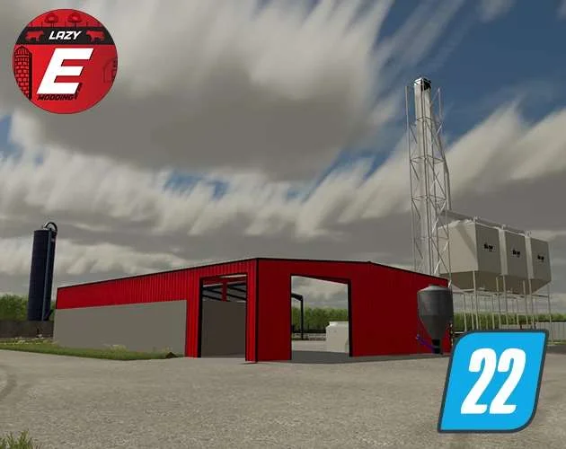 Placeable Feedmill v1.1 FS22 FS22 Mod Free Download