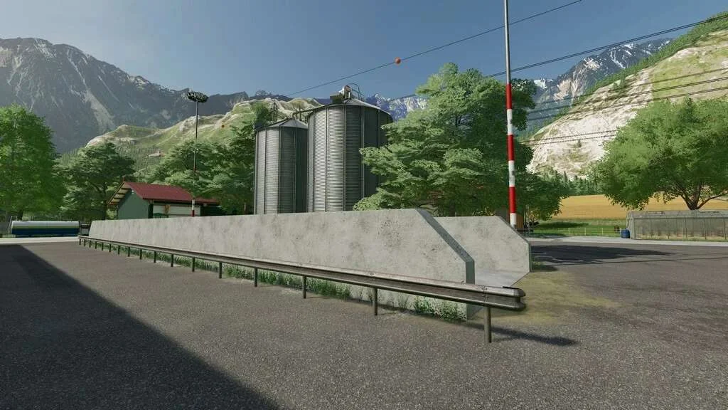 Placeable Guard Rail v1.0 FS22 FS22 Mod Free Download