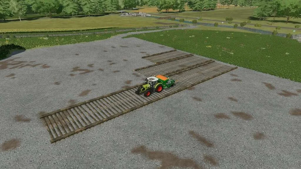 Placeable Log Bridge v1.0 FS22 FS22 Mod Free Download