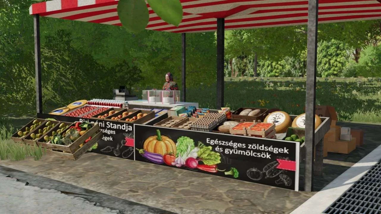 Placeable Market v1.0 FS22