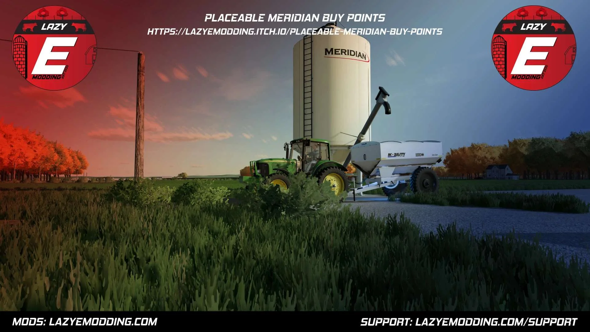 Placeable Meridian Buy Points v1.0 FS22 FS22 Mod Free Download
