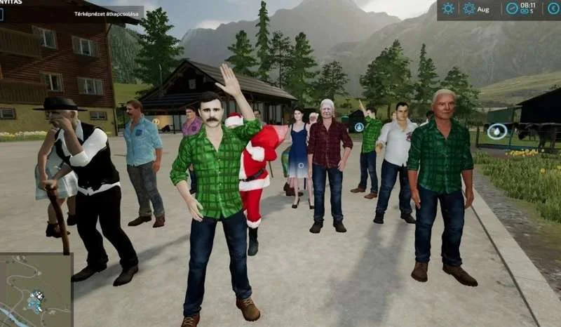 Placeable People Decoration pack v1.0 FS22 FS22 Mod Free Download