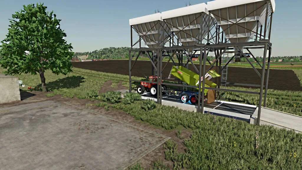 Placeable Steel Silo v1.0 FS22