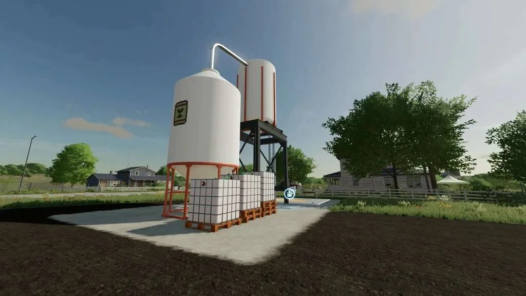 Placeable Storage Silo v1.0 FS22 FS22 Mod Free Download