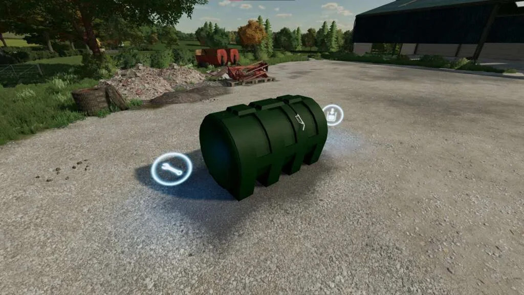 Plastic Diesel Tank v1.0 FS22 FS22 Mod Free Download