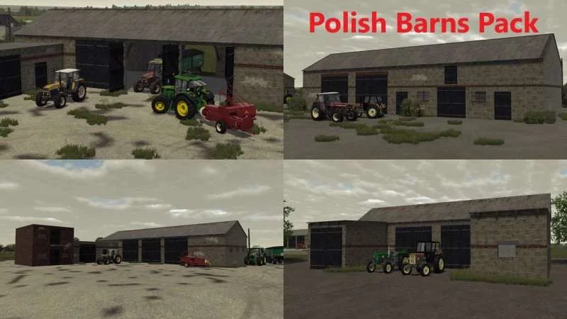 Polish Old Barn v1.0 FS22 FS22 Mod Free Download