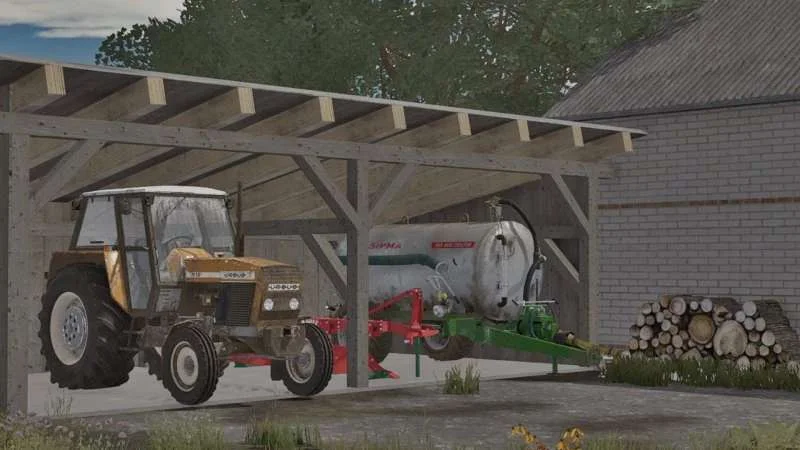 POLISH SHEDS v1.0 FS22 FS22 Mod Free Download