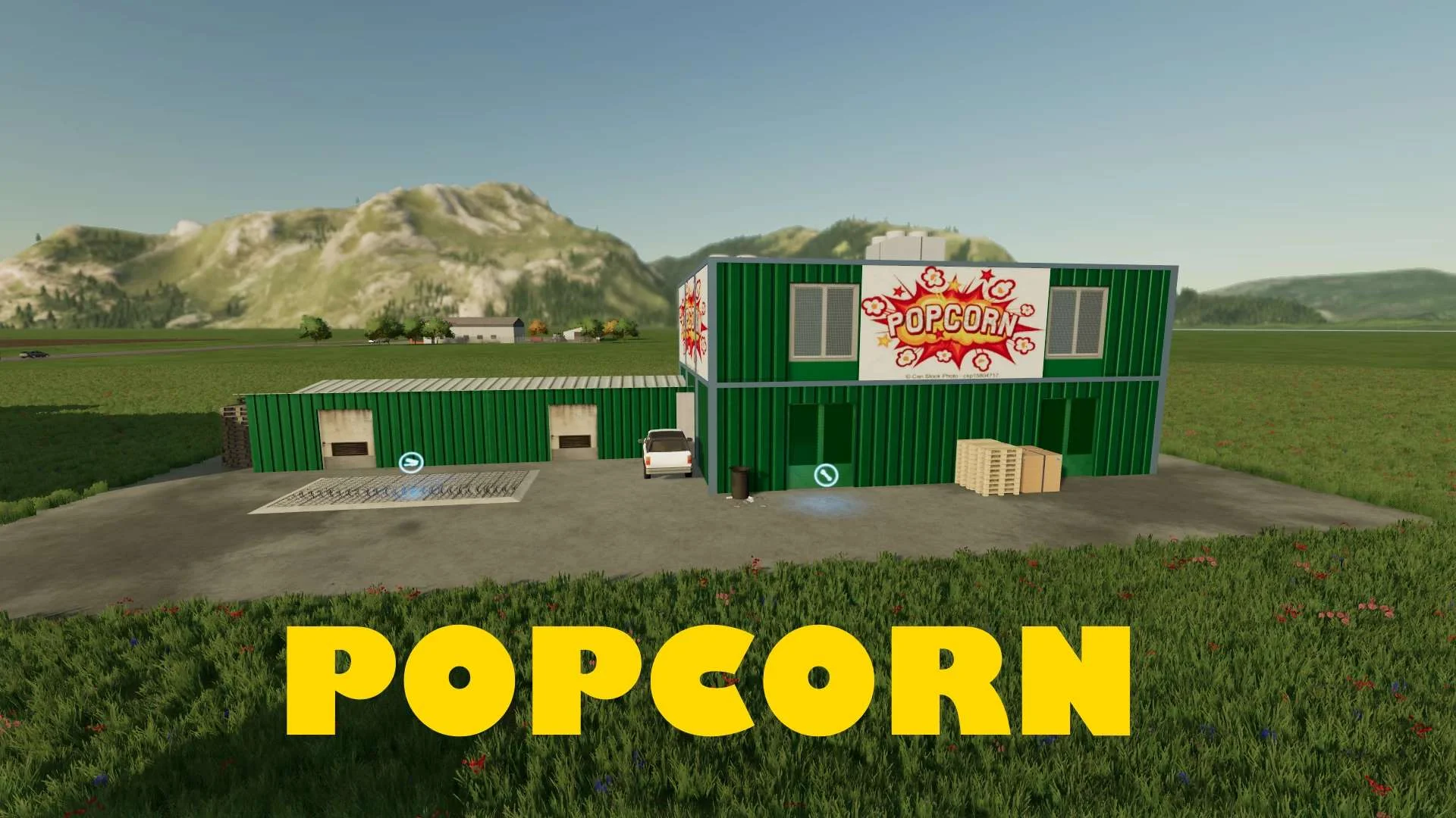 PopCorn Production V1.0 FS22 FS22 Mod Free Download