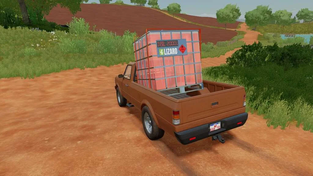 Portable Diesel Tank v1.0 FS22 FS22 Mod Free Download