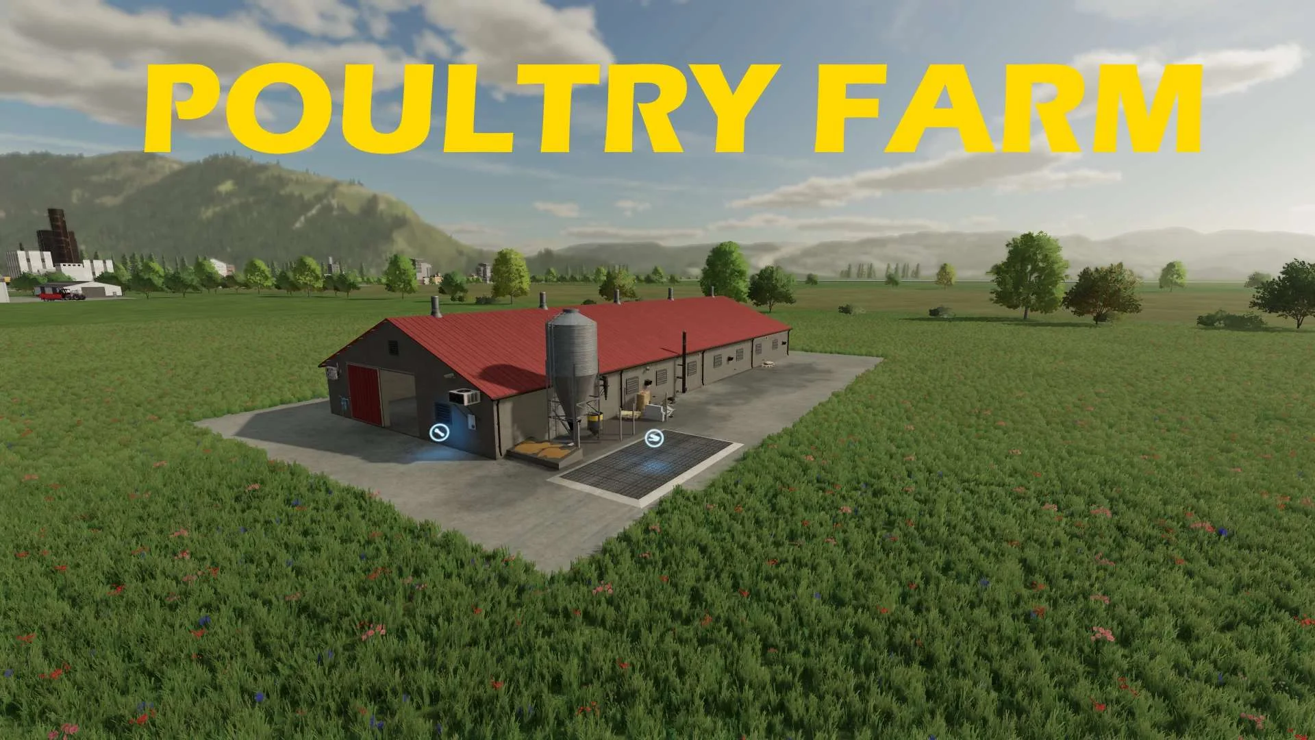 Poultry Farm V1.0 FS22 FS22 Mod Free Download