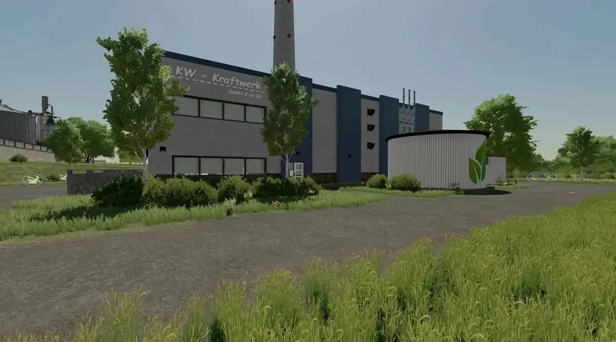 Power plant and Greenhouse v1.1.0.1 FS22