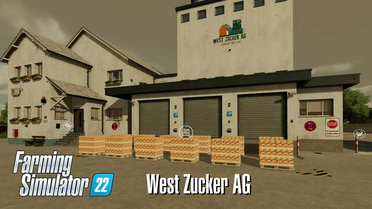 Production building Pack v1.1 FS22 FS22 Mod Free Download