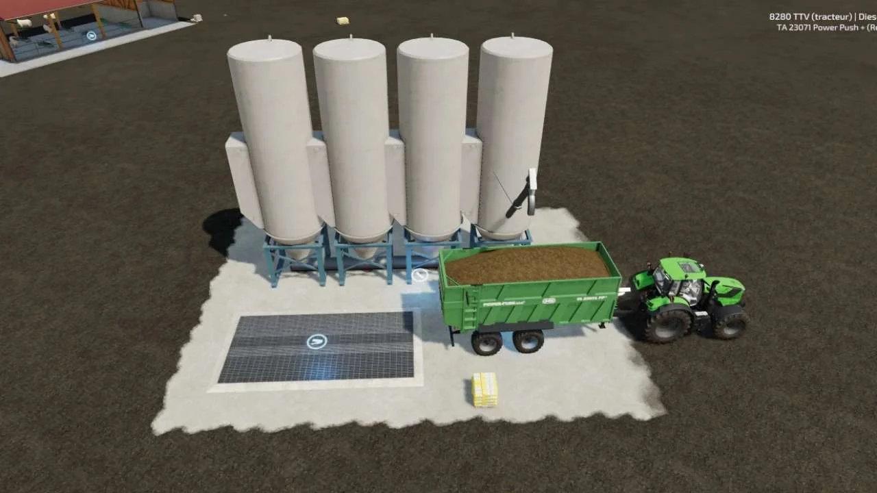 Production in RTM mixing silo v1.0 FS22 FS22 Mod Free Download