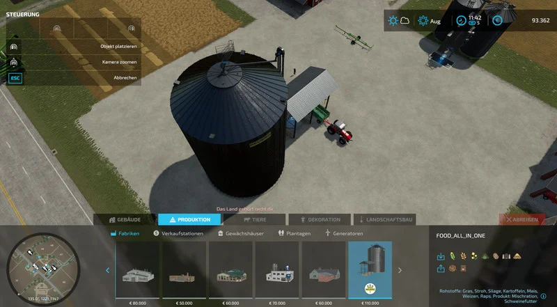 Production Pack V1.8 FS22 FS22 Mod Free Download