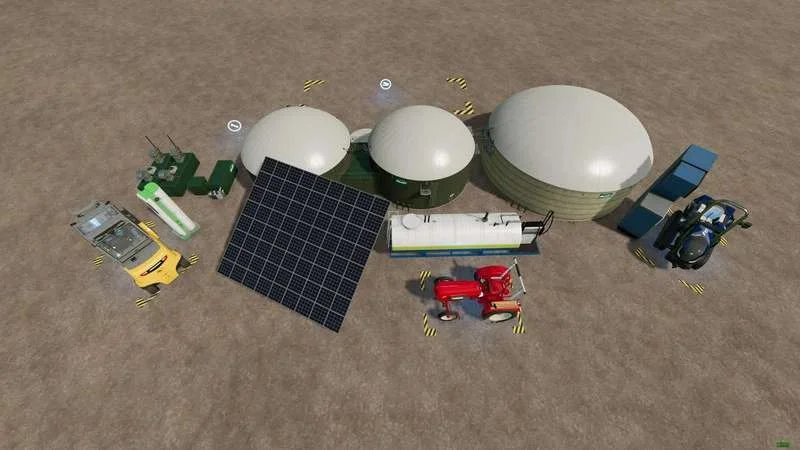 Produktionen Pack v2.3 FS22 FS22 Mod Free Download
