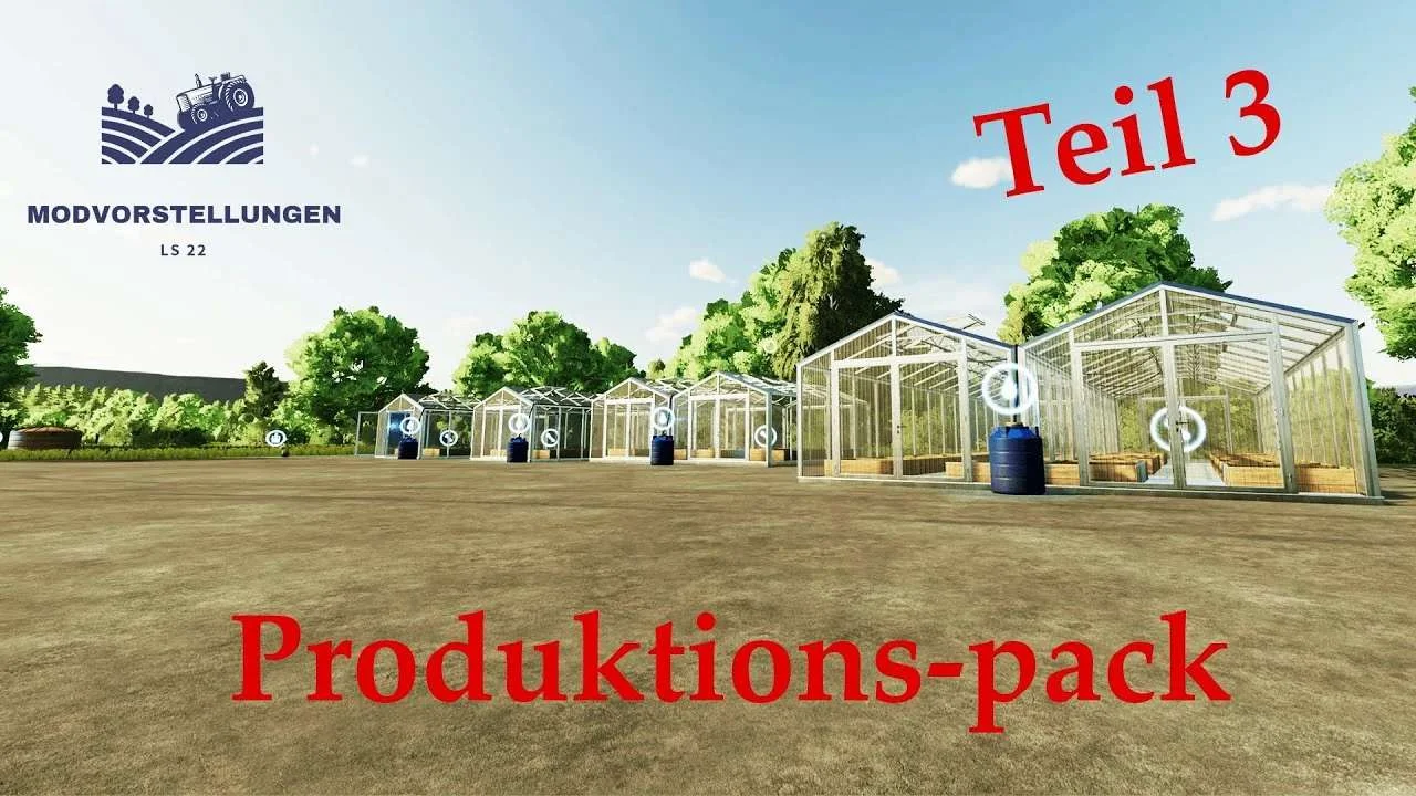 Produktionen Pack v2.6.2 FS22 FS22 Mod Free Download