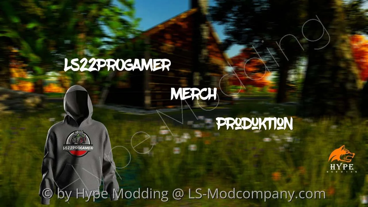 PROGAMER Merch Produktion v1.0 FS22 FS22 Mod Free Download