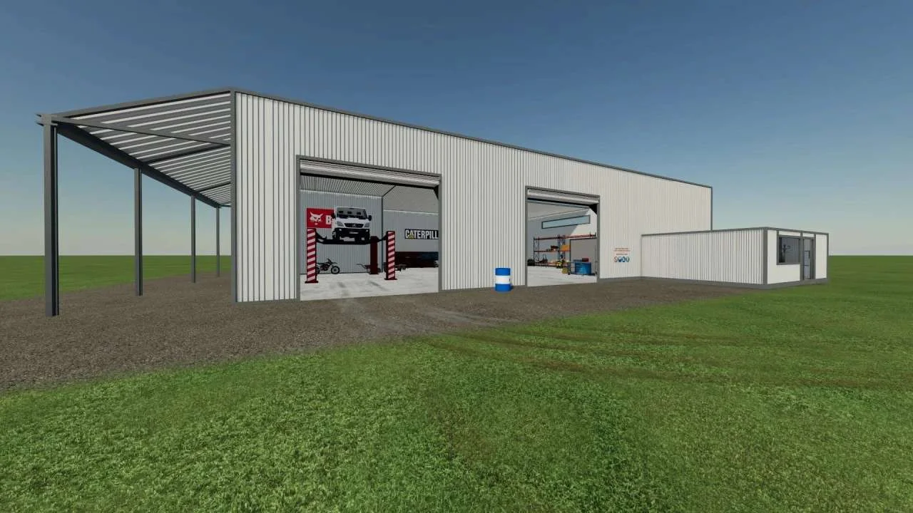 Public works workshop v1.0 FS22 FS22 Mod Free Download
