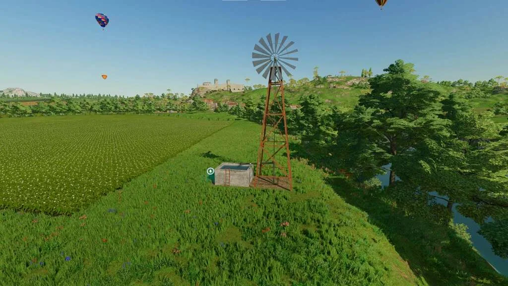 Pumping Wind Turbine v1.0 FS22 FS22 Mod Free Download