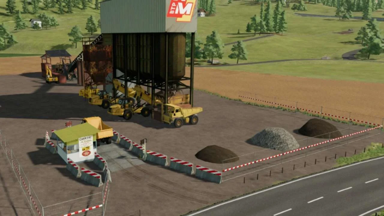 Quarry plant v1.0 FS22 FS22 Mod Free Download
