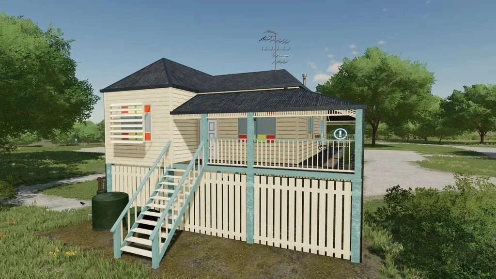 Queenslander Farmhouse v1.0 FS22