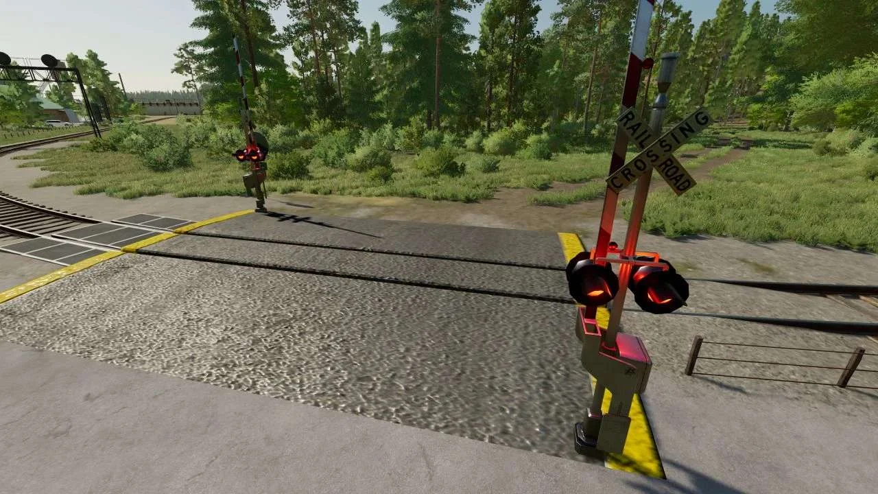 Rail Road Crossing v1.0 FS22