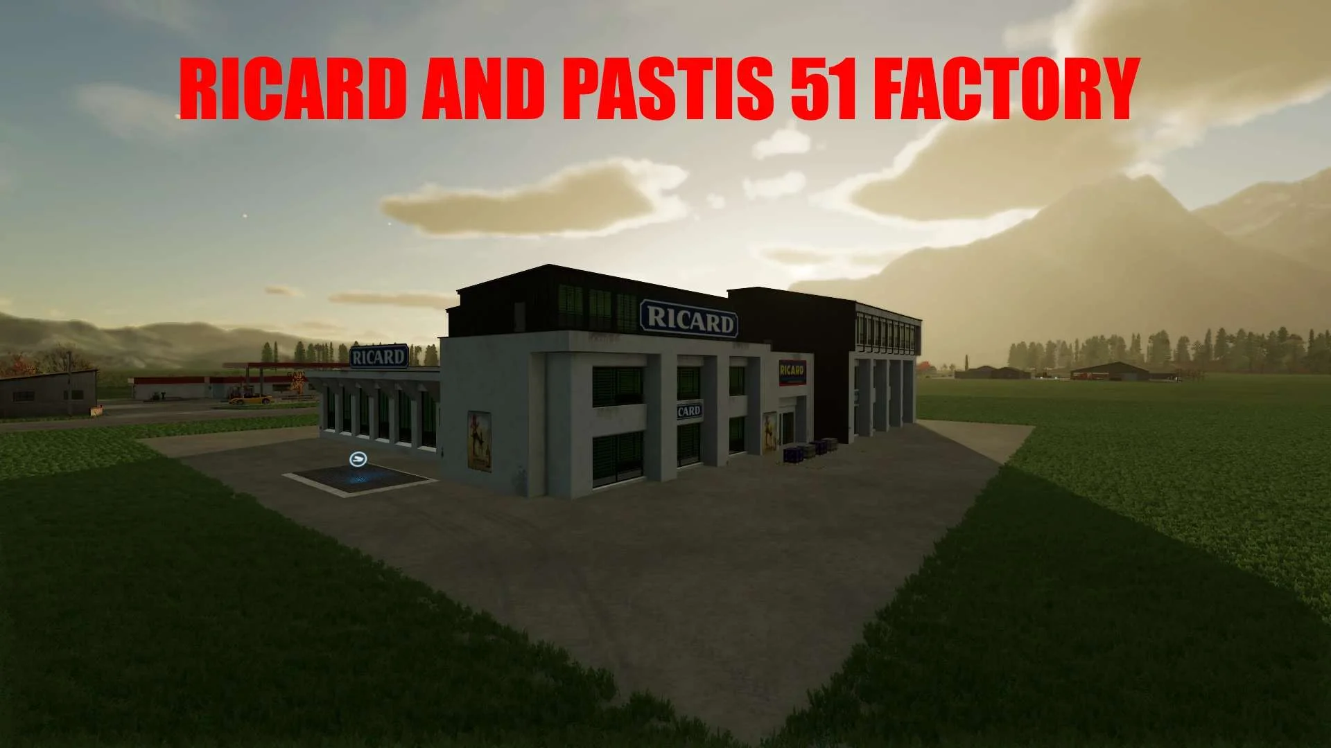 Ricard Factory V1.0 FS22 FS22 Mod Free Download