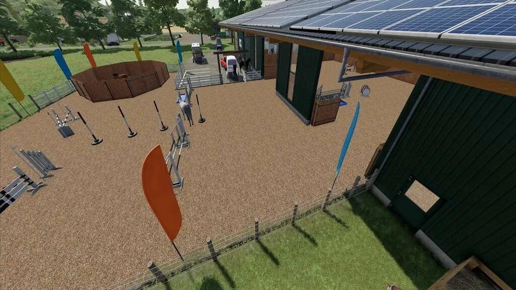 Riding Hall v1.0 FS22 FS22 Mod Free Download